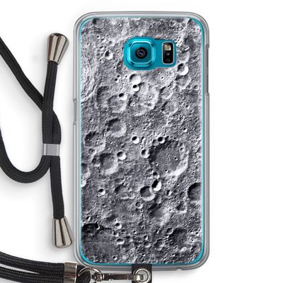 Maanlandschap: Samsung Galaxy S6 Transparant Hoesje met koord