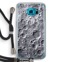 Maanlandschap: Samsung Galaxy S6 Transparant Hoesje met koord