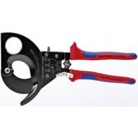 Knipex Kabelschneider 280mm fuer Kabel 52mm/380mm² Knipex 95 31 280 Ratel-kabelsnijder Geschikt voor (striptechniek) Aluminium- en koperkabel, een- en Knipex Kabelschneider 280mm fuer Kabel 52mm/380mm² Knipex 95 31 280 Ratel-kabelsnijder Geschikt voor (striptechniek) Aluminium- en koperkabel, een- en