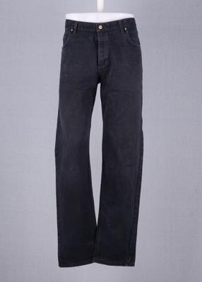 Vintage Straight Lee Black size 37 / 33 for Unisex