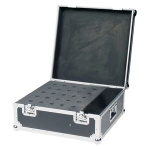 DAP microfoon flightcase voor 25 microfoons zwart