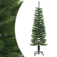 Kunstkerstboom met standaard smal 120 cm PE - thumbnail