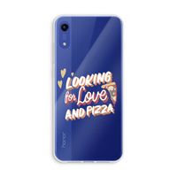Pizza is the answer: Honor Play 8A Transparant Hoesje Pizza is the answer: Honor Play 8A Transparant Hoesje