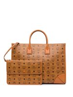 MCM grand sac cabas München - Marron - thumbnail