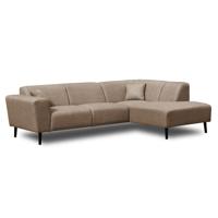 Haluta Hoekbank Almere - 255 x 175 x 72 cm - Taupe - Rechts