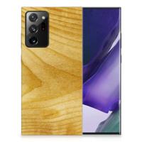 Samsung Galaxy Note20 Ultra | Bumper Hoesje | Licht Hout