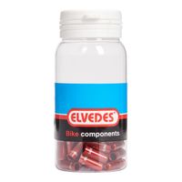 Elvedes Kabelhoedje 4,2mm seal rood (50x) alum. ELV2012010 - thumbnail