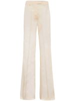 Prada pantalon à plis marqués - Tons neutres