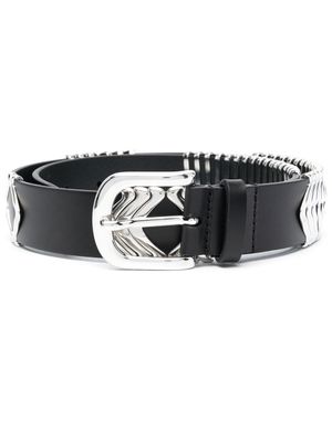 ISABEL MARANT ceinture à chevrons - Noir