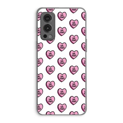 GIRL POWER: OnePlus Nord 2 5G Transparant Hoesje