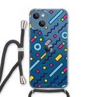 8-bit N°8: iPhone 13 Transparant Hoesje met koord