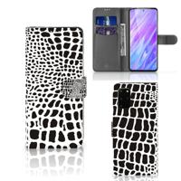 Samsung Galaxy S20 Plus | Telefoonhoesje | Met pasjeshouder | Slangenprint