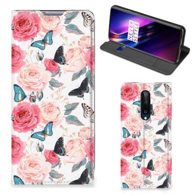 OnePlus 8 Smart Cover Butterfly Roses OnePlus 8 Smart Cover Butterfly Roses