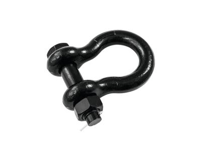 SAFETEX Shackle 22mm bk with Bolt, Mother, Splint