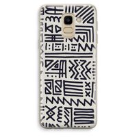 Marrakech print: Samsung Galaxy J6 (2018) Transparant Hoesje