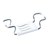 MSV Badkamer Bad zitje - stoel/kruk - Verhoogd zittend douchen - uitschuifbaar 55 tot 70 cm