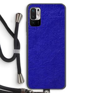 Majorelle Blue: Xiaomi Redmi Note 10 5G Transparant Hoesje met koord