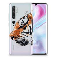 Smartphone hoesje Xiaomi Mi Note 10 Pro Watercolor Tiger