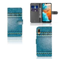 Huawei Y6 (2019) | Wallet Case | met Pasjes | Jeans