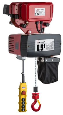 Delta Premium elektrische kettingtakel DEH | 400V | met elektrische loopkat | 3 m | 0,5 ton - DH.0.DED.00503.03 DH.0.DED.00503.03