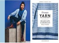 Yarn the after party nr.120 seascape cardigan brei[atroon