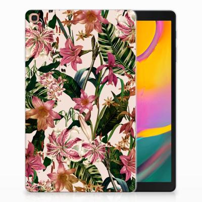 Samsung Galaxy Tab A 10.1 (2019) | Siliconen hoesje | Flowers