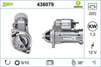 Startmotor / Starter NEW ORIGINAL PART VALEO, Spanning (Volt)12V, u.a. für Mercedes-Benz