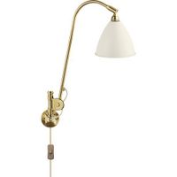 Gubi Bestlite BL6 16 Wandlamp - Messing & Mat wit