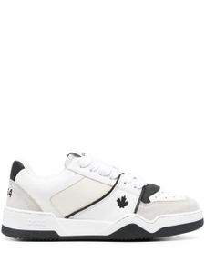 DSQUARED2 panelled lace-up sneakers - Blanc