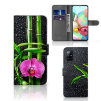 Samsung Galaxy A71 Hoesje Orchidee