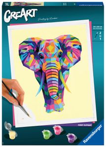 Ravensburger CreArt bonte olifant
