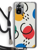 Illustratieve pop 3: Xiaomi Redmi Note 10S Transparant Hoesje met koord