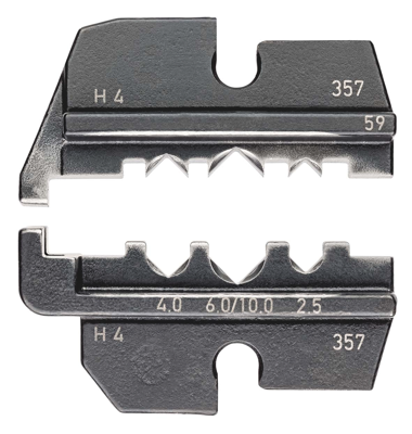 Knipex Krimpprofiel | Voor Solar Connectors Helios H4 (Amphenol) - 97 49 59