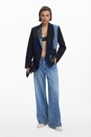 Patchwork-colbert - BLACK - L