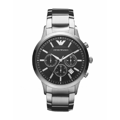 Emporio Emporio Armani AR2434 Heren Chronograaf Horloge 43 mm 5ATM