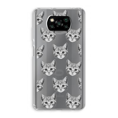 Kitten: Xiaomi Poco X3 NFC Transparant Hoesje