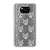 Kitten: Xiaomi Poco X3 NFC Transparant Hoesje Kitten: Xiaomi Poco X3 NFC Transparant Hoesje