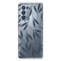OPPO Reno 6 Pro Plus 5G | TPU Case | Leaves Blue