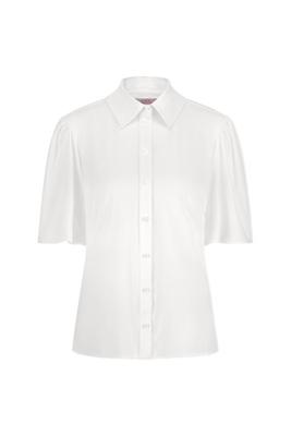 Poppy butterfly blouse - white - 91536