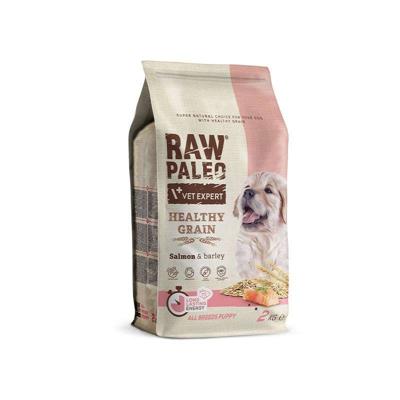 VET EXPERT Raw Paleo Healthy Grain Puppy Zalm en gerst - droog hondenvoer - 2 kg