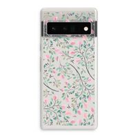 Sierlijke bloemen: Google Pixel 6 Pro Transparant Hoesje