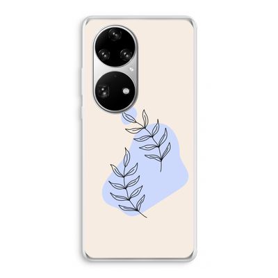Leaf me if you can: Huawei P50 Pro Transparant Hoesje