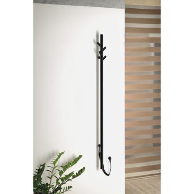 Elektrische Handdoekstang Sapho Pasador 15x150 cm Mat Zwart Sapho