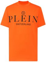 Philipp Plein t-shirt à logo imprimé - Orange