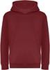 Just Cool JH201K Kids´ Organic Hoodie - Burgundy - 7/8 (M)