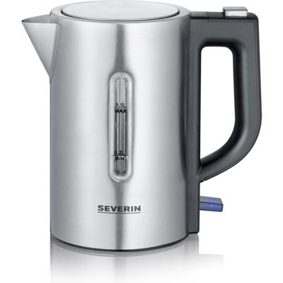 Severin Waterkoker RVS 0,5L zilver/zwart