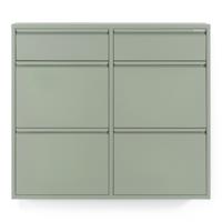 Spinder Design Billy 6 schoenenkast - dusty green Spinder Design Billy 6 schoenenkast - dusty green