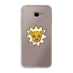 Kleine leeuw: Samsung Galaxy J4 Plus Transparant Hoesje