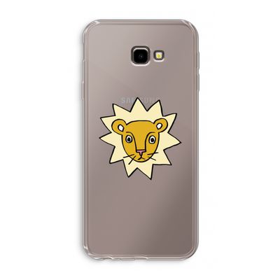 Kleine leeuw: Samsung Galaxy J4 Plus Transparant Hoesje