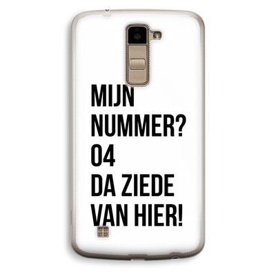 Da ziede van hier: LG K10 (2016) Transparant Hoesje